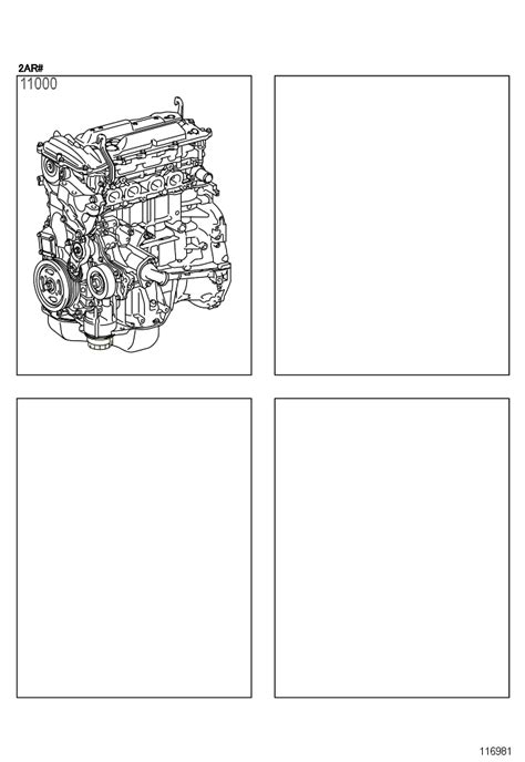 Partial Engine Assembly Parts Toyota Auto Parts