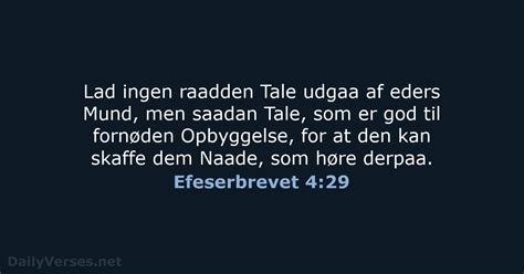 August Dagens Bibelvers Da Efeserbrevet