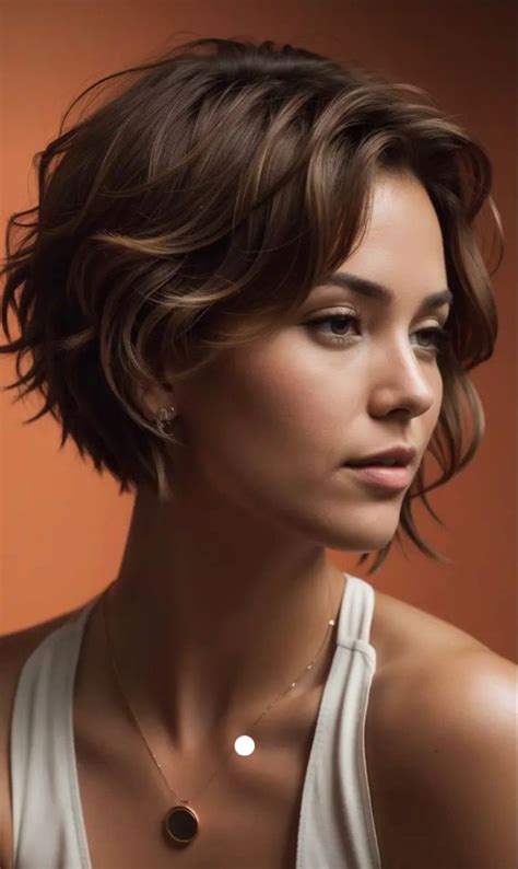 Short Shaggy Bob Hairstyles Shaggy Short Hair Haircut For Thick Hair