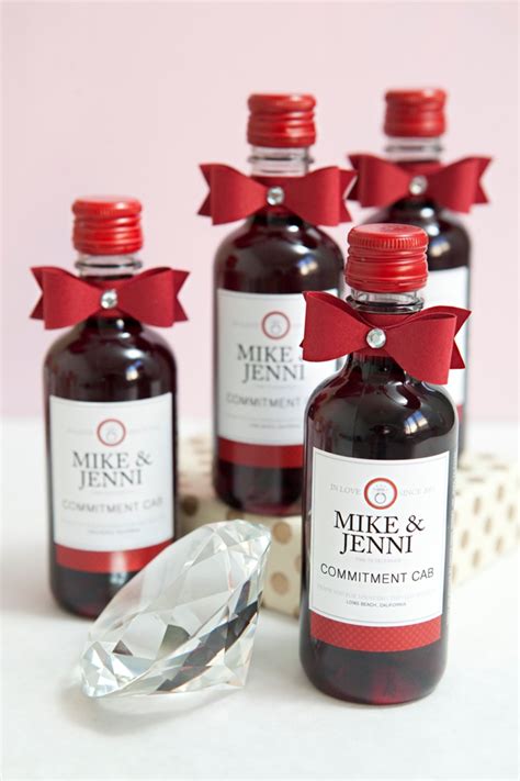 Learn How To Make These Chic Wine Bottle Wedding Favors