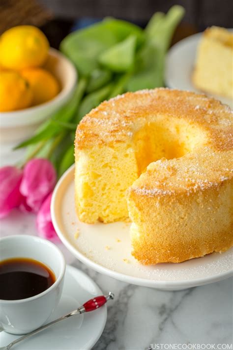 Lemon Chiffon Cake Martha Stewart