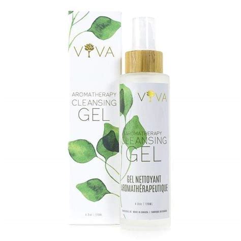 Viva Organics Aromatherapy Cleansing Gel Natural Facial Cleanser