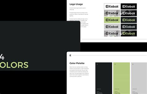 Brand Guidelines Template Behance