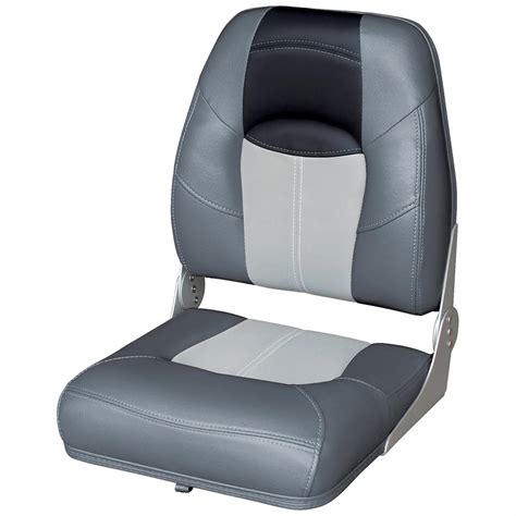 Wise® Blast Off™ Series High Back Folding Boat Seat 203463 Fold Down