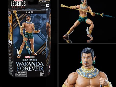 Black Panther Wakanda Forever Marvel Legends Inch Namor Action Figure