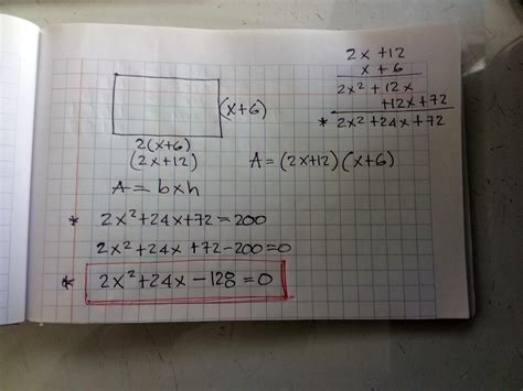 Un Terreno Rectangular Tiene Las Siguientes Medidas De Ancho Mide X