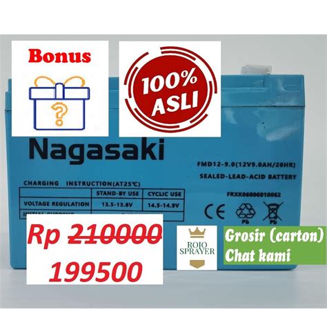 Jual ORI Aki Nagasaki Nagawa Dulu Yokohama Sprayer Elektrik