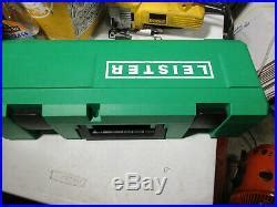 Leister Triac ST Hand Held Plastic Hot Air Welder Heat Gun W Case Hand Gun Case