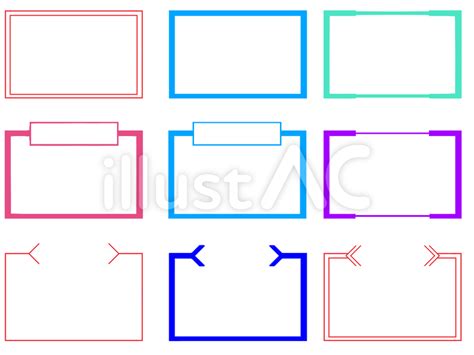 Free Vectors Frameset