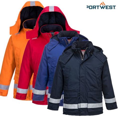 Portwest Anti Static FR Winter Jacket WorkStuff UK Limited