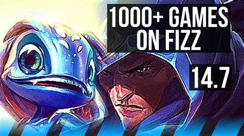 FIZZ Vs TALON MID 6 Solo Kills 1000 Games Dominating EUW