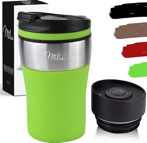 Milu Thermobecher Isolierbecher Kaffeebecher To Go Ml