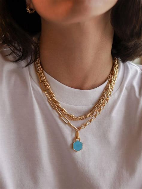 Amulet Necklace Diy Necklace Fashion Necklace Chain Necklace Gold