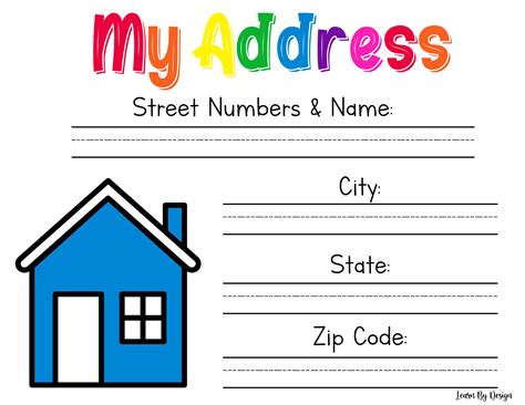 Phone Number and Address Worksheet Printable Worksheet | Etsy