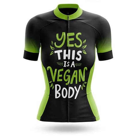 Yes This Is A Vegan Body Cycling Jersey Wacky Cycle