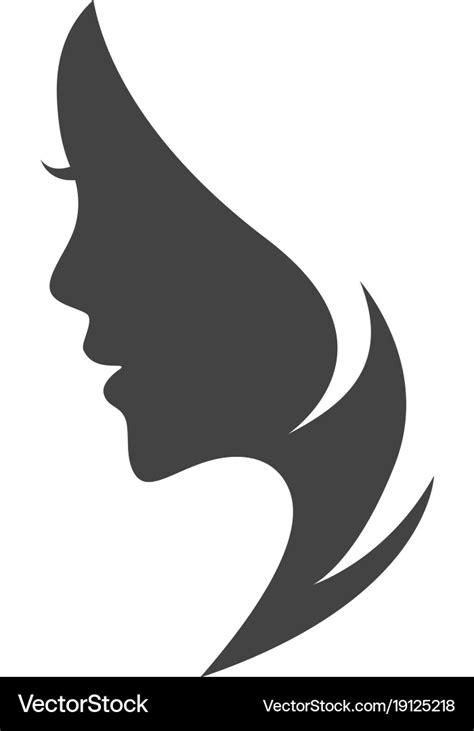 Beauty women logo template Royalty Free Vector Image