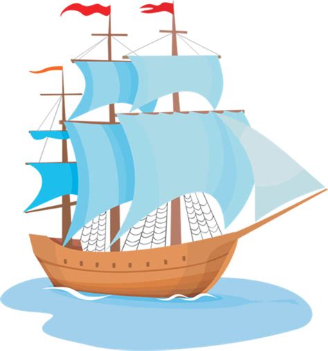 Sailing Ships Clipart - Onlinelabels Clip Art | Bodaswasuas