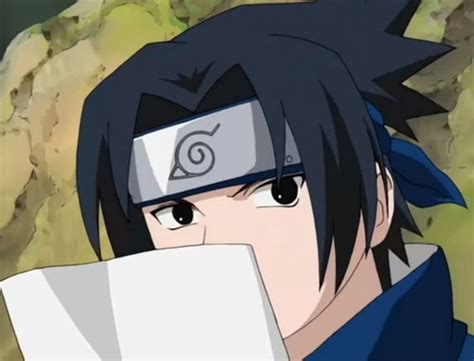 Sasuke Uchiha Holding A Paper Sasuke Uchiha Naruto And Sasuke
