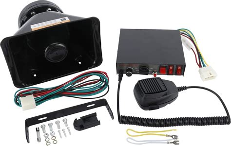 Amazon Happybuy V W Amplifier Police Siren Kit Sound Car