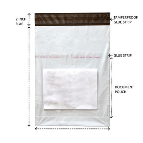 Ldpe Plain Plastic Courier Bag Meesho Packing Material Holding