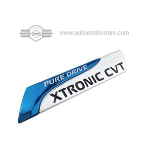 Pure Drive Xtronic Cvt Metal Emblema Para Nissan