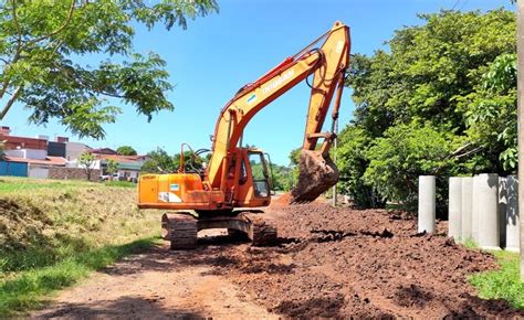 Prefeitura Executa Obra De Drenagem Para Implanta O De Nova Galeria De