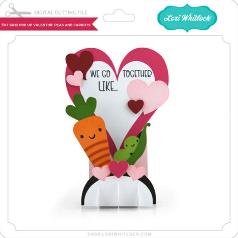 LW-5×7-Grid-Pop-Up-Card-Valentine-Peas-Carrots – Lori Whitlock