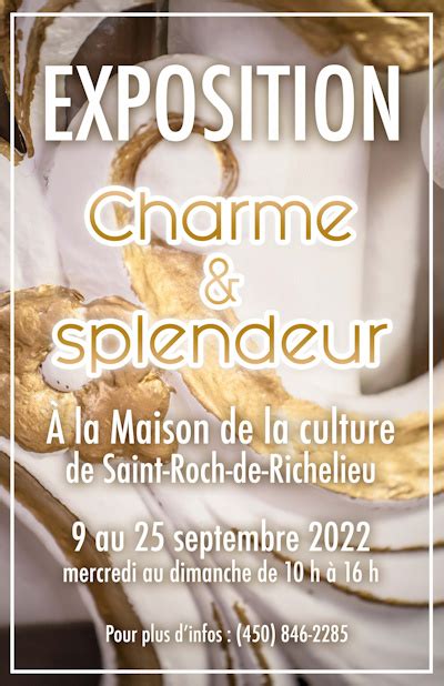 Exposition Charme splendeur et Journées du patrimoine religieux