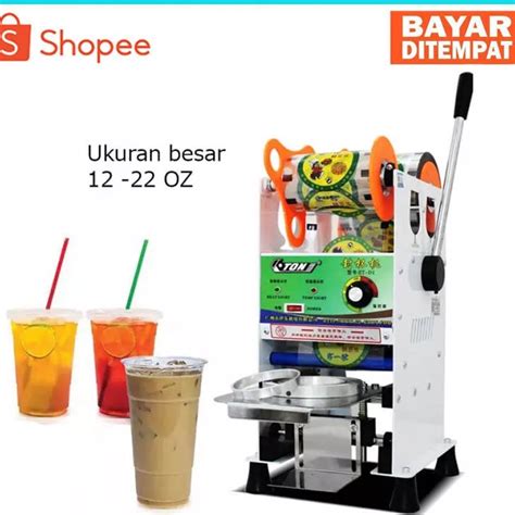 Jual Eton Mesin Cup Sealer Eton Et D Manual Originil Premium Gelas