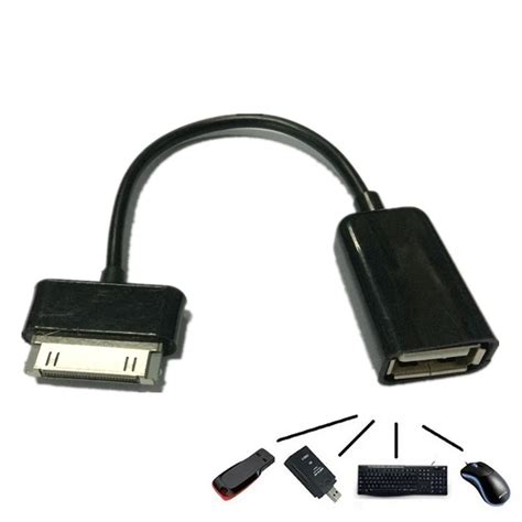 New Otg Usb Female Cable Adapter For Samsung Galaxy Tab 10 P7510 P7500 P7300 P7310 P1000 Free