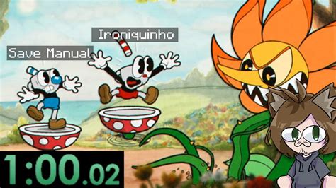 O Dia Que Eu Fiz Uma Speedrun De Cuphead O Save Manual E Carreguei