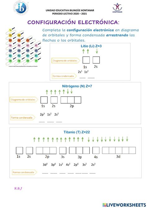 Ejercicios De Configuraci N Electr Nica Worksheet Ense Anza De