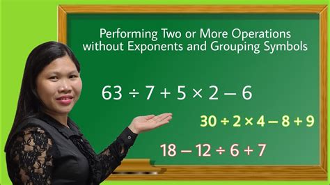 Performing Two Or More Operations On Whole Numbers Without Exponents