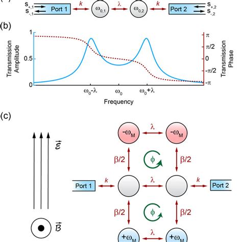 A Photograph Of The Experimental Circuit Implementing Two Coupled