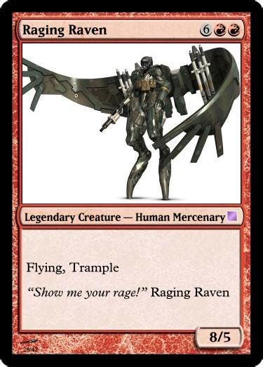 Raging Raven Mtg By Sky Commander On Deviantart