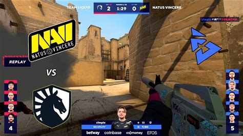 Navi Vs Team Liquid Highlights Map Mirage Blast Premier Fall