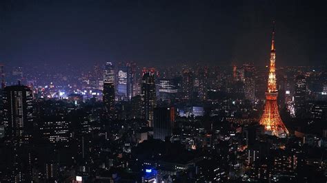 Tokyo City Night Wallpaper