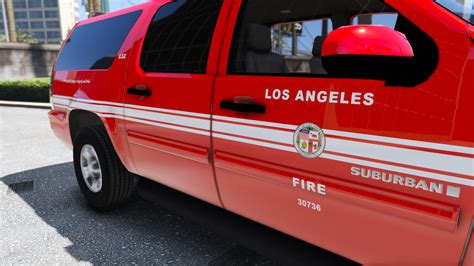 Los Angeles Fire Department Lafd Texture Pack 4k Gta5