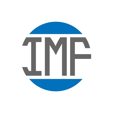 Imf Letter Logo Design On White Background Imf Creative Initials