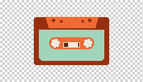 Cassette De Dibujos Animados Compacto Cassette Rect Ngulo P Ster