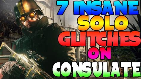 7 Insane Solo Glitch On Consulate Invincible Rainbow Six Siege After Patch Youtube