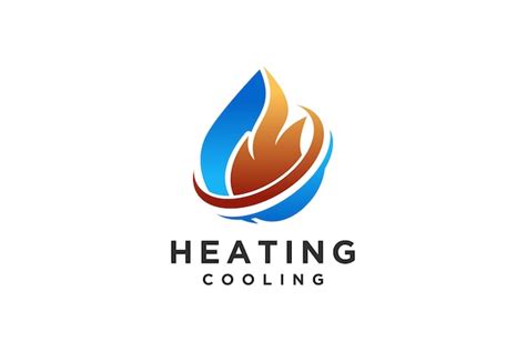 Premium Vector Hvac Logo Design Heating Ventilation And Air Conditioning