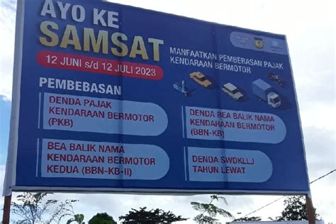 Samsat Biak Berlakukan Pembebasan Denda Pajak Kendaraan Antara News Papua