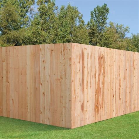 58 In X 12 In X 8 Ft Incense Cedar Flat Top Fence Picket In The Wood