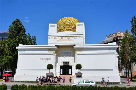 The Vienna Secession Building and Gustav Klimt’s “Beethoven Frieze ...