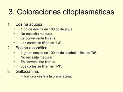 Principales tinciones en el laboratorio de anatomía patológica PPT