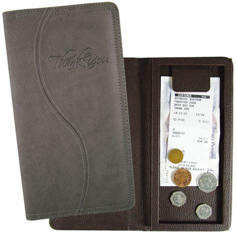 Unique Restaurants Bill Folders Faux Leather Pub Accessories