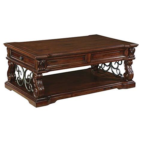 Ashley Furniture Signature Design - Alymere Lift Top Coffee Table ...