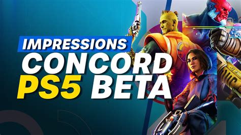 Concord PS5 Gameplay First Impressions YouTube