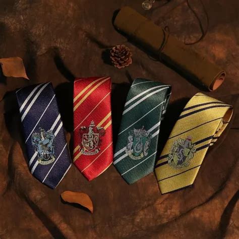 Corbatas Harry Potter Gryffindor Hufflepuff Slytherin Mercadolibre